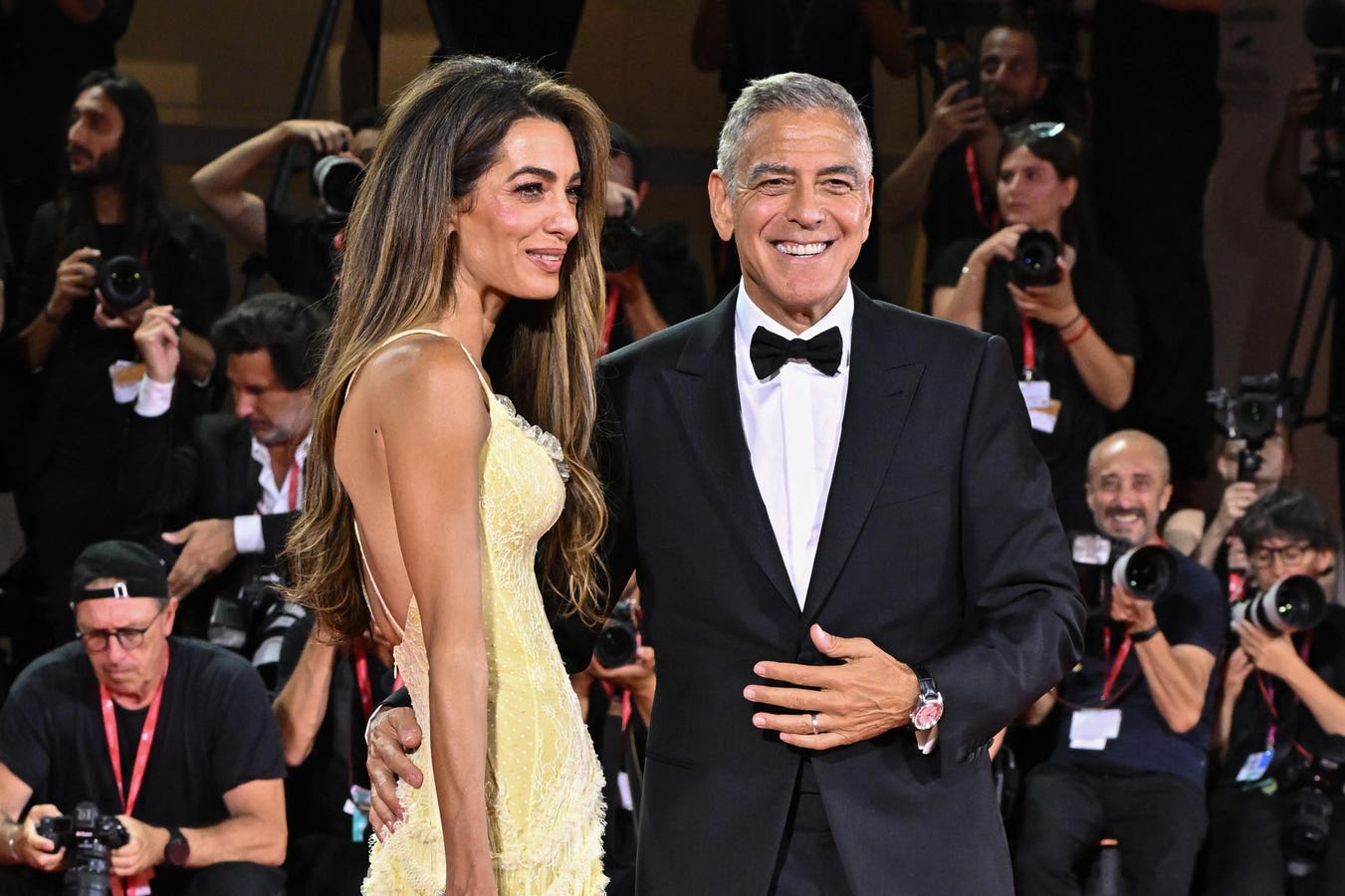 In Venice, George Clooney And Brad Pitt Debut Their Buddy Show; Nicole Kidman, Tim Cook, And Jude Law Rock The Red Carpet