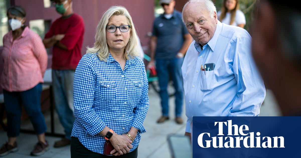 Former vice-president Dick Cheney will vote for Kamala Harris, Liz Cheney says | US elections 2024