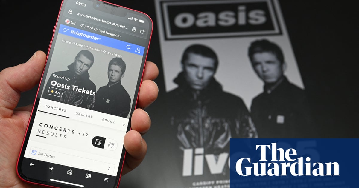 Revealed: the touts offering Oasis tickets for thousands on resale sites | Ticket prices