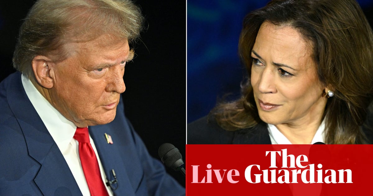 Kamala Harris puts Donald Trump on defensive in fiery debate – live US election updates | US elections 2024