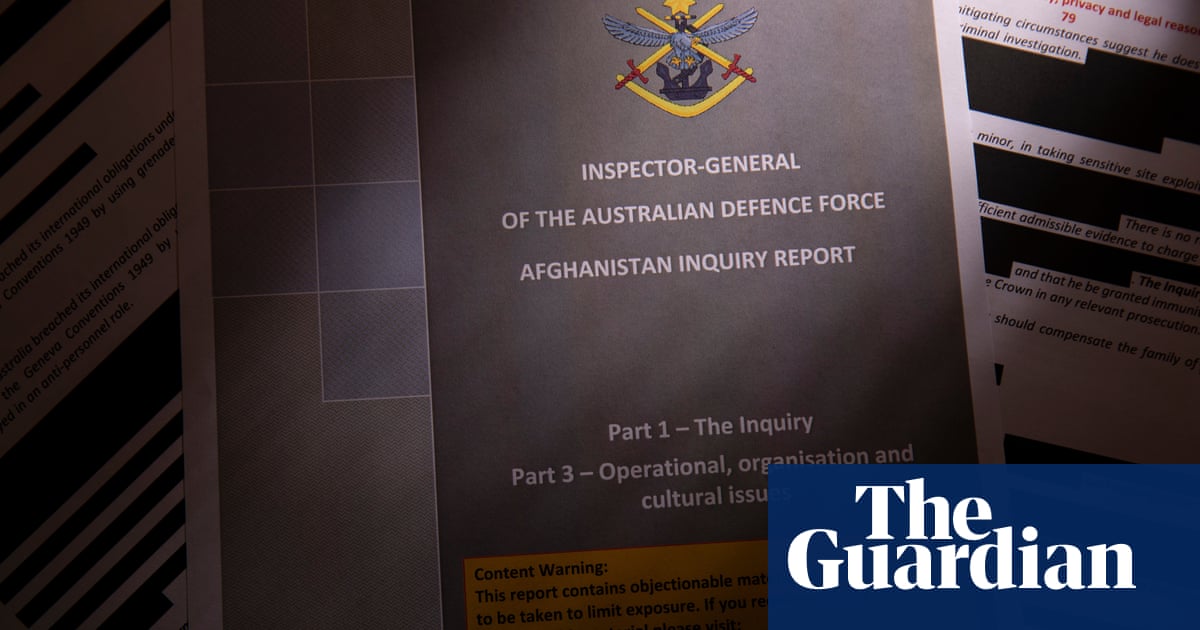 Australian military officers to be stripped of honours after alleged war crimes under their command | Australian military