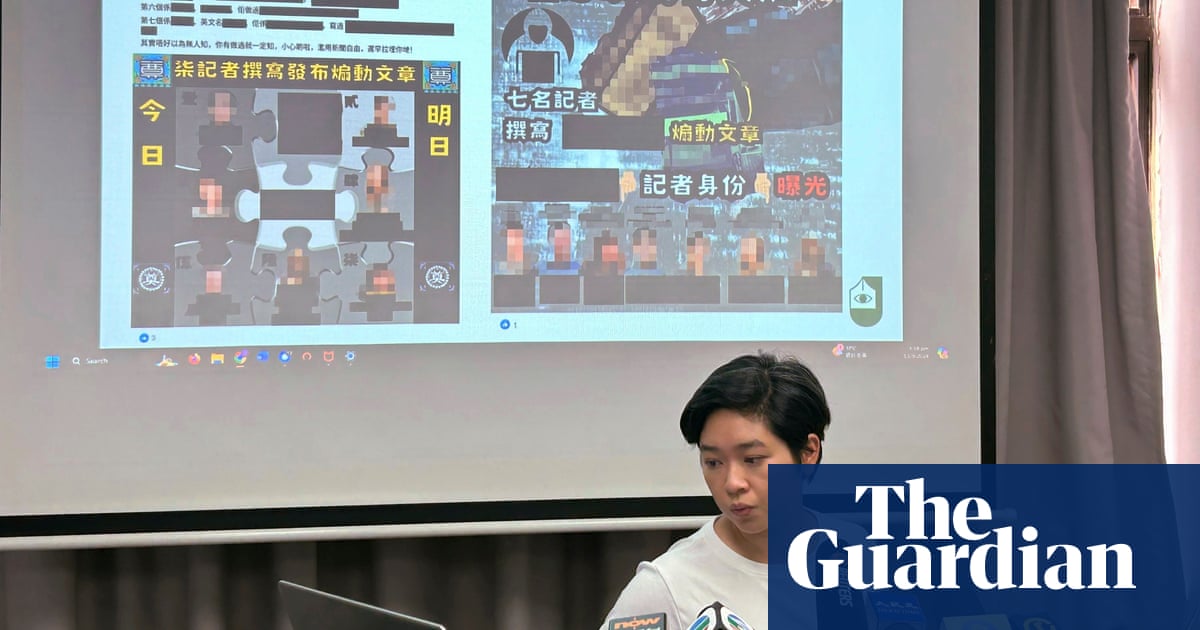 Hong Kong journalists harassed in ‘systemic and organised attack’ | Hong Kong