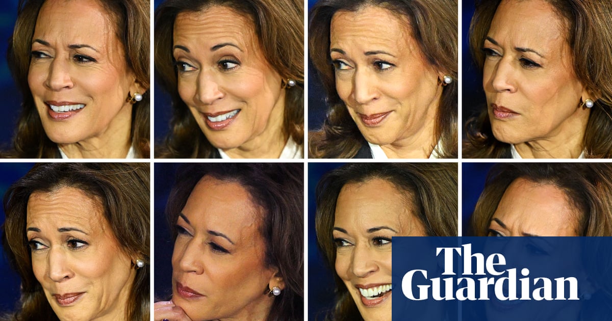 Scoffs, smiles, squints: how Kamala Harris’s face spoke volumes in Trump debate | US elections 2024