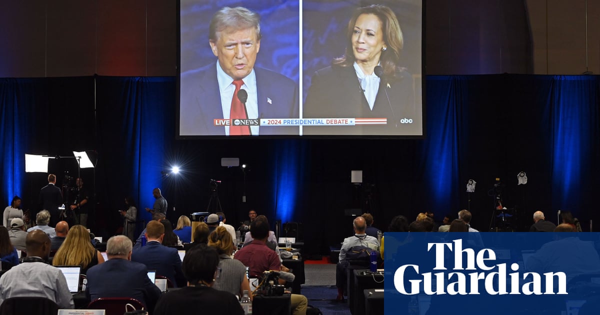 Real v fake: how the Harris-Trump debate laid out different takes on AI | US elections 2024