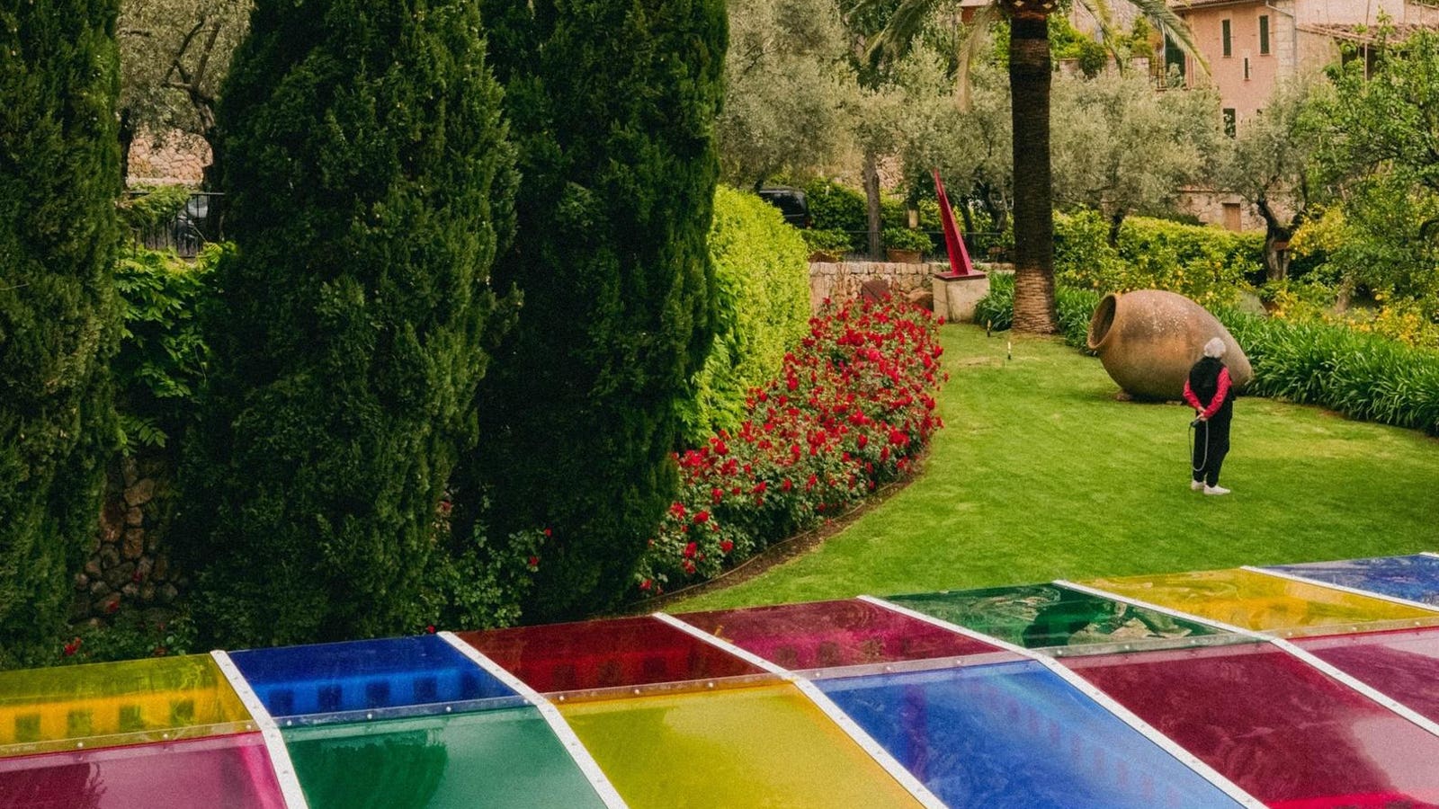 See Inside The Colorful World Of Artist Daniel Buren With Mitico