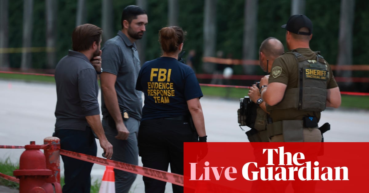 Trump shooting attempt: suspect detained and assault rifle recovered at golf course – live updates | US elections 2024