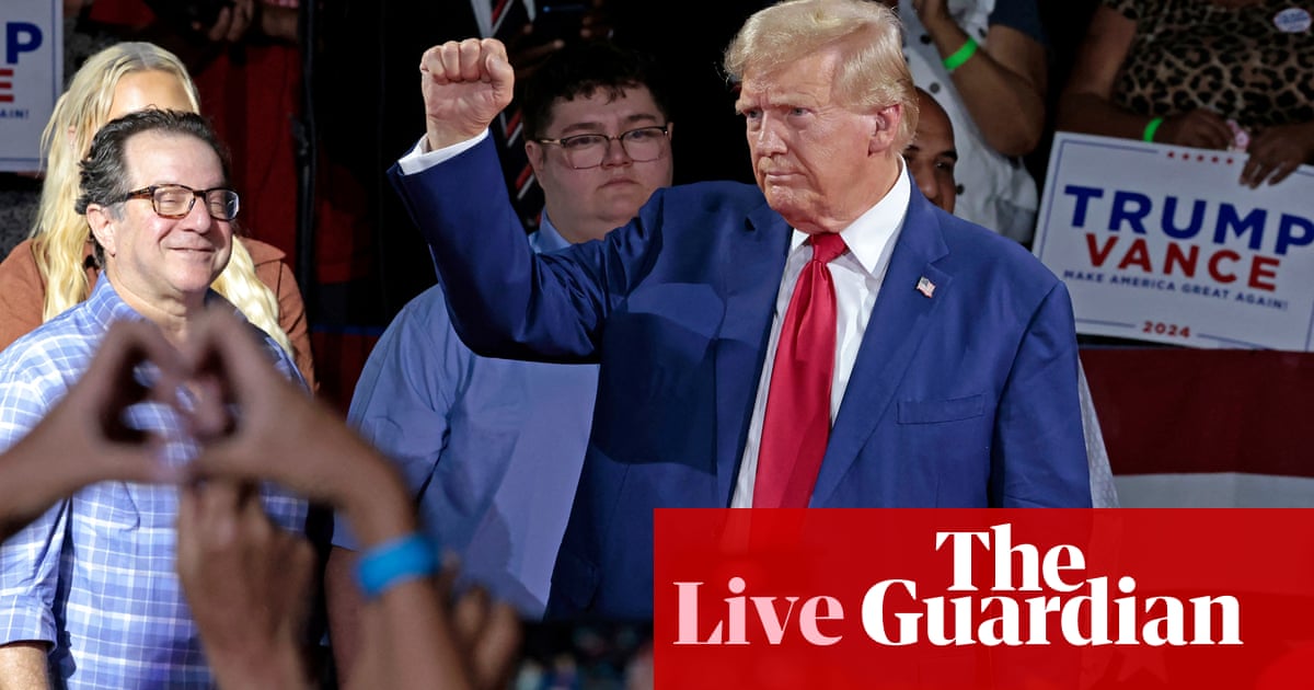 ‘Only consequential presidents get shot at,’ Trump tells event – US politics live | US politics