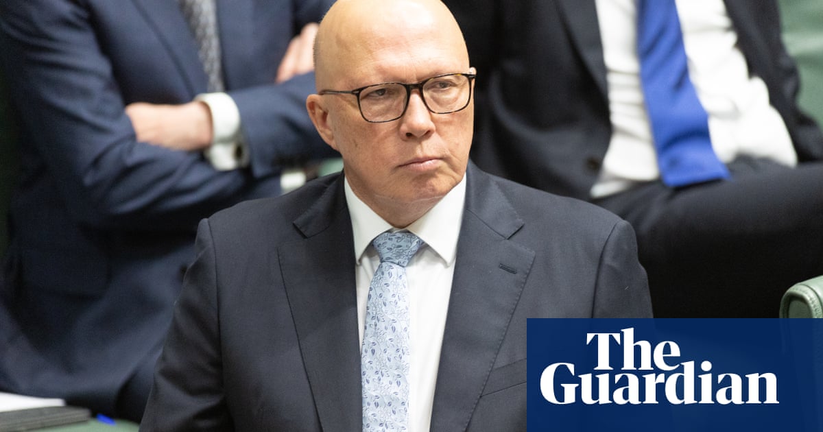 Dutton suggests apology for calling Lebanese-Muslim migration a ‘mistake’ made to ‘senior person’ in community | Peter Dutton