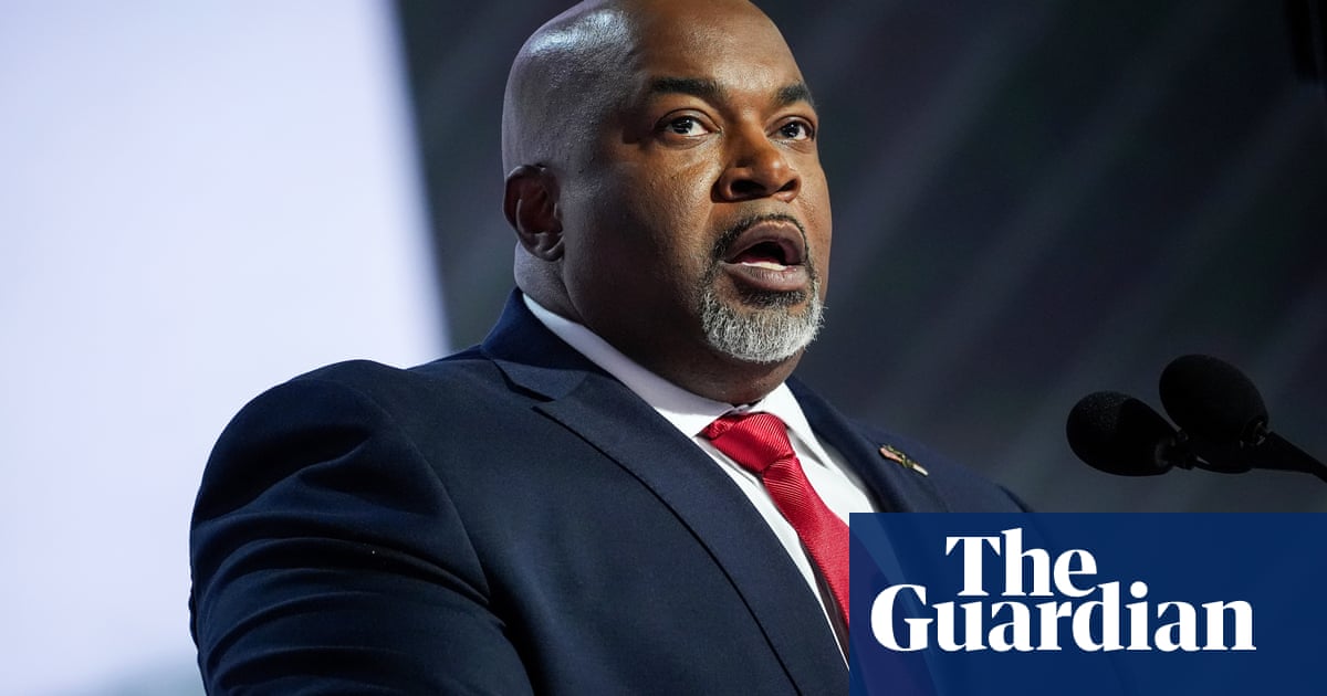 North Carolina Republican candidate for governor called himself ‘black Nazi’ – report | US news