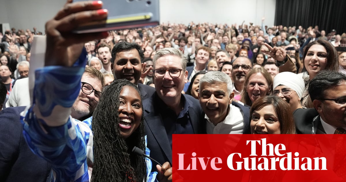 Starmer says he wants to give ‘hope’ he can deliver ‘massively different and better country’ – Labour conference live | Politics