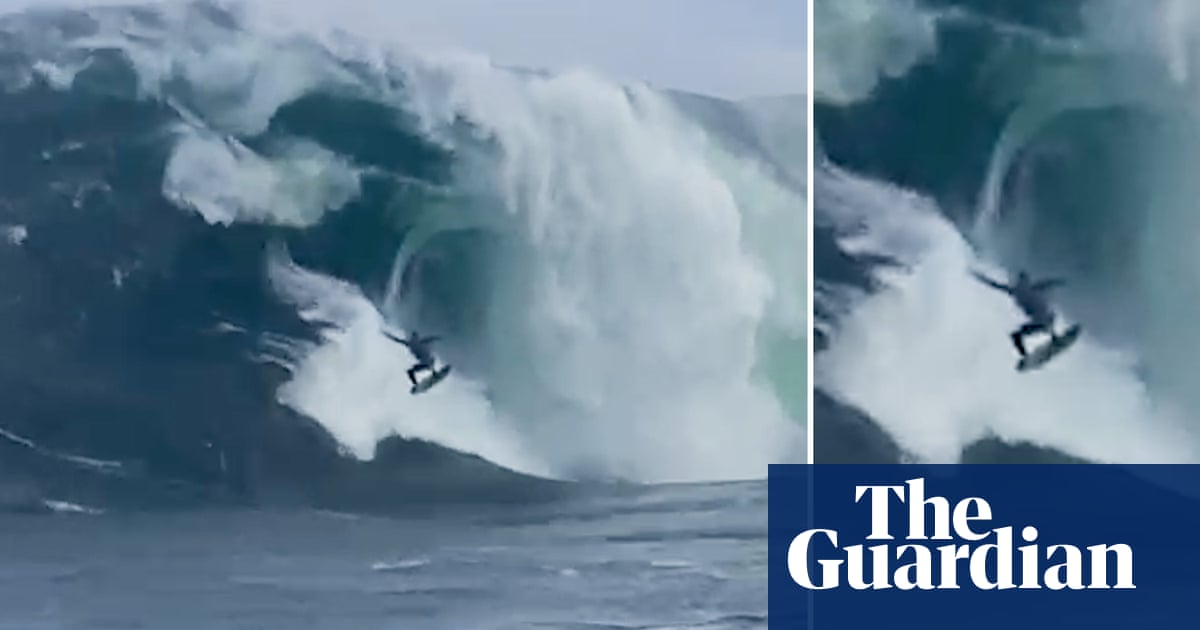 ‘Amazed I’m still alive’: surfer survives massive wipeout in Tasmania | Surfing