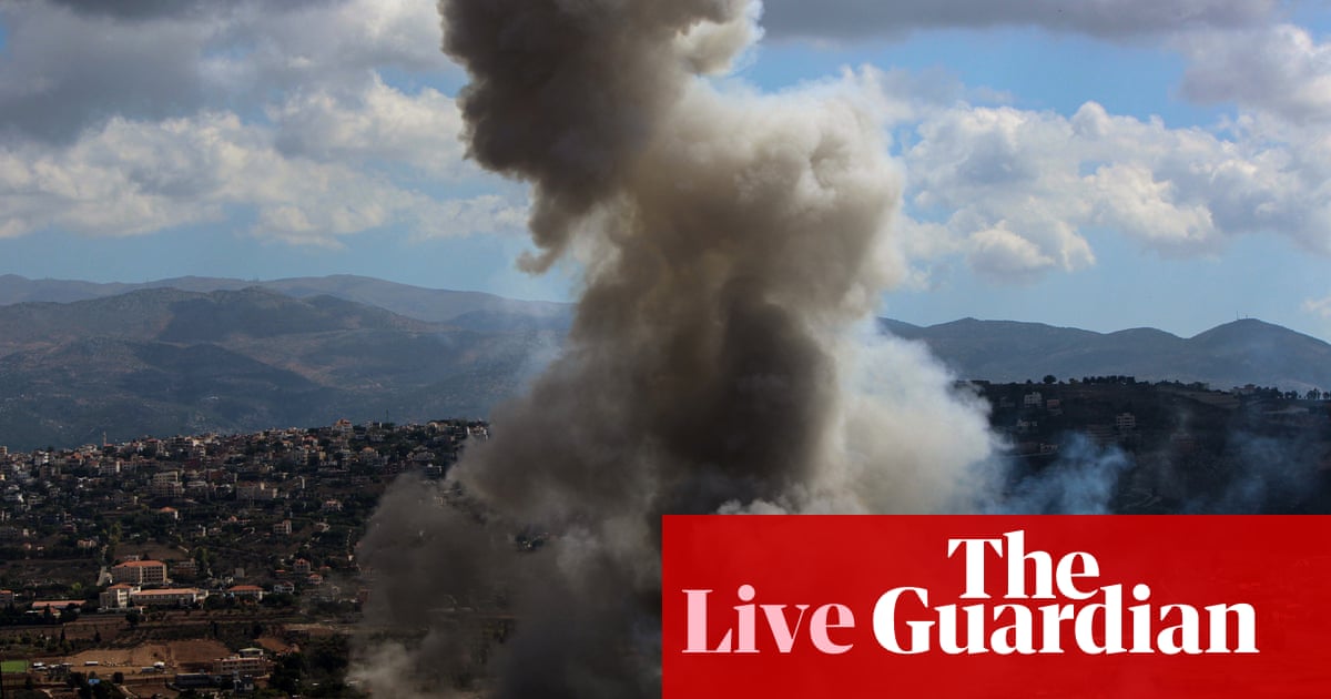 Middle East crisis live: Israel launches further attacks on Hezbollah after almost 500 killed in Lebanon | Israel