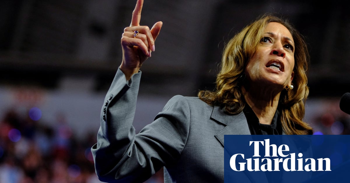 Harris calls for end to Senate filibuster to restore US abortion rights | US elections 2024