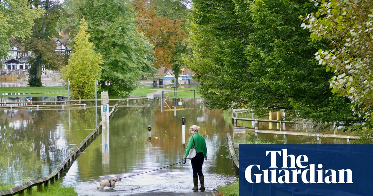 UK weather: flood warnings in place as more heavy rain is forecast | UK weather