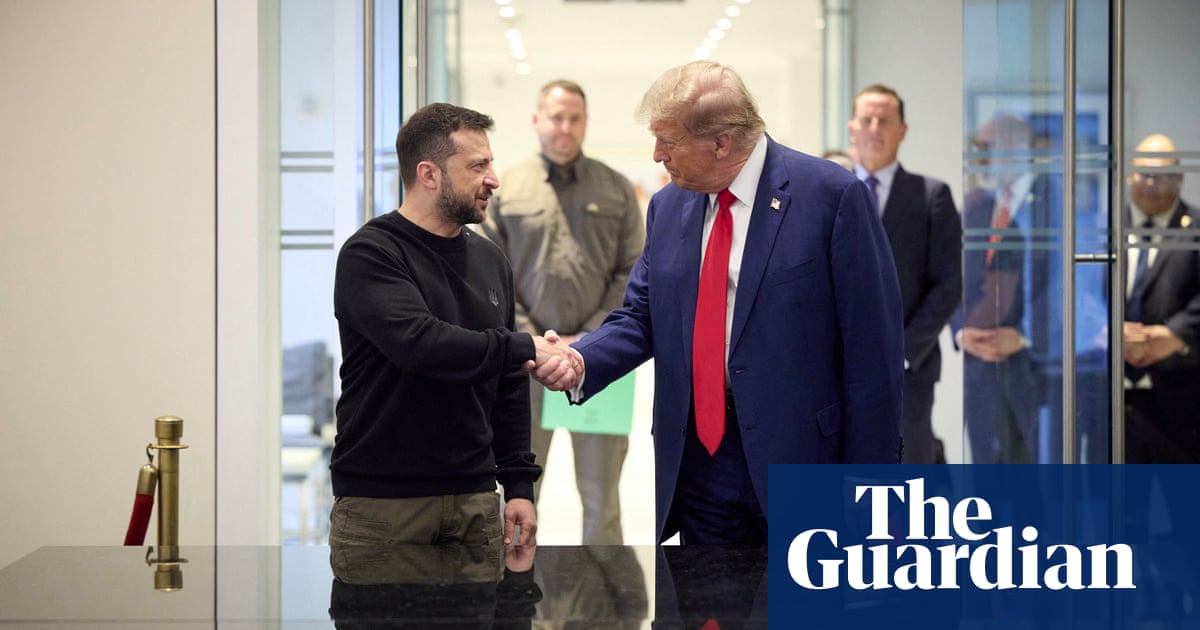 Trump vows to resolve Ukraine-Russia war ‘very quickly’ as he meets Zelenskyy | Ukraine