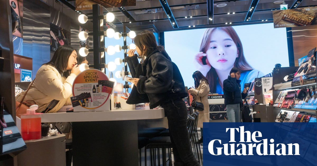 Promise of ‘glass skin’ drives surge in sales of K-beauty products in UK | Retail industry