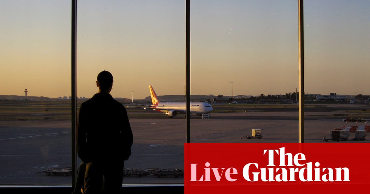 Australia news live: Qantas engineers stage strikes in six major airports; Sydney commuters face first day of train line closure | Australia news