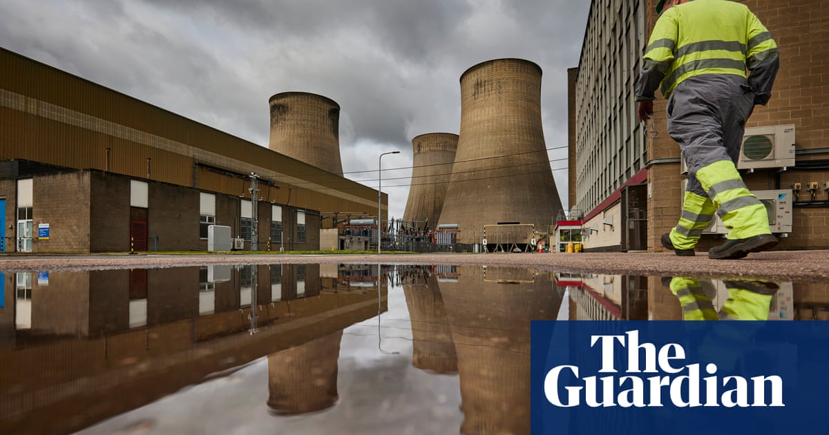 End of an era as Britain’s last coal-fired power plant shuts down | Energy industry