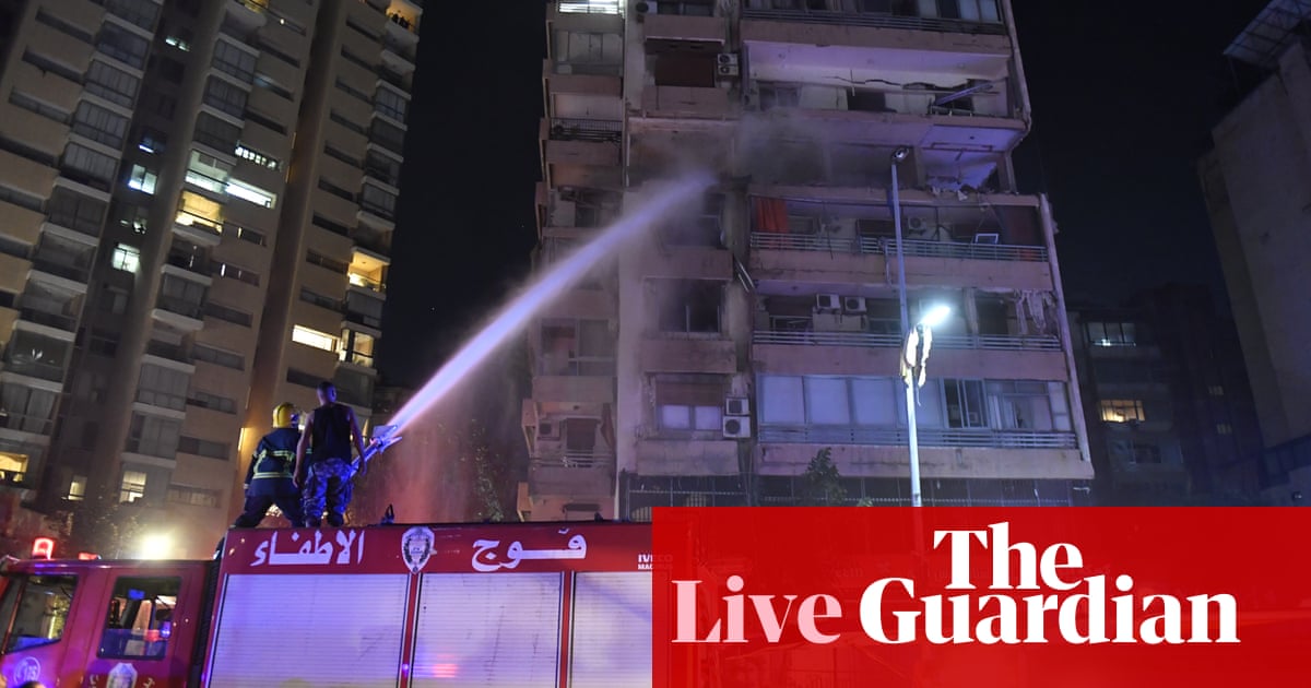 Middle East crisis live: Hamas says its leader in Lebanon has been killed; Israel accused of central Beirut strike | Lebanon