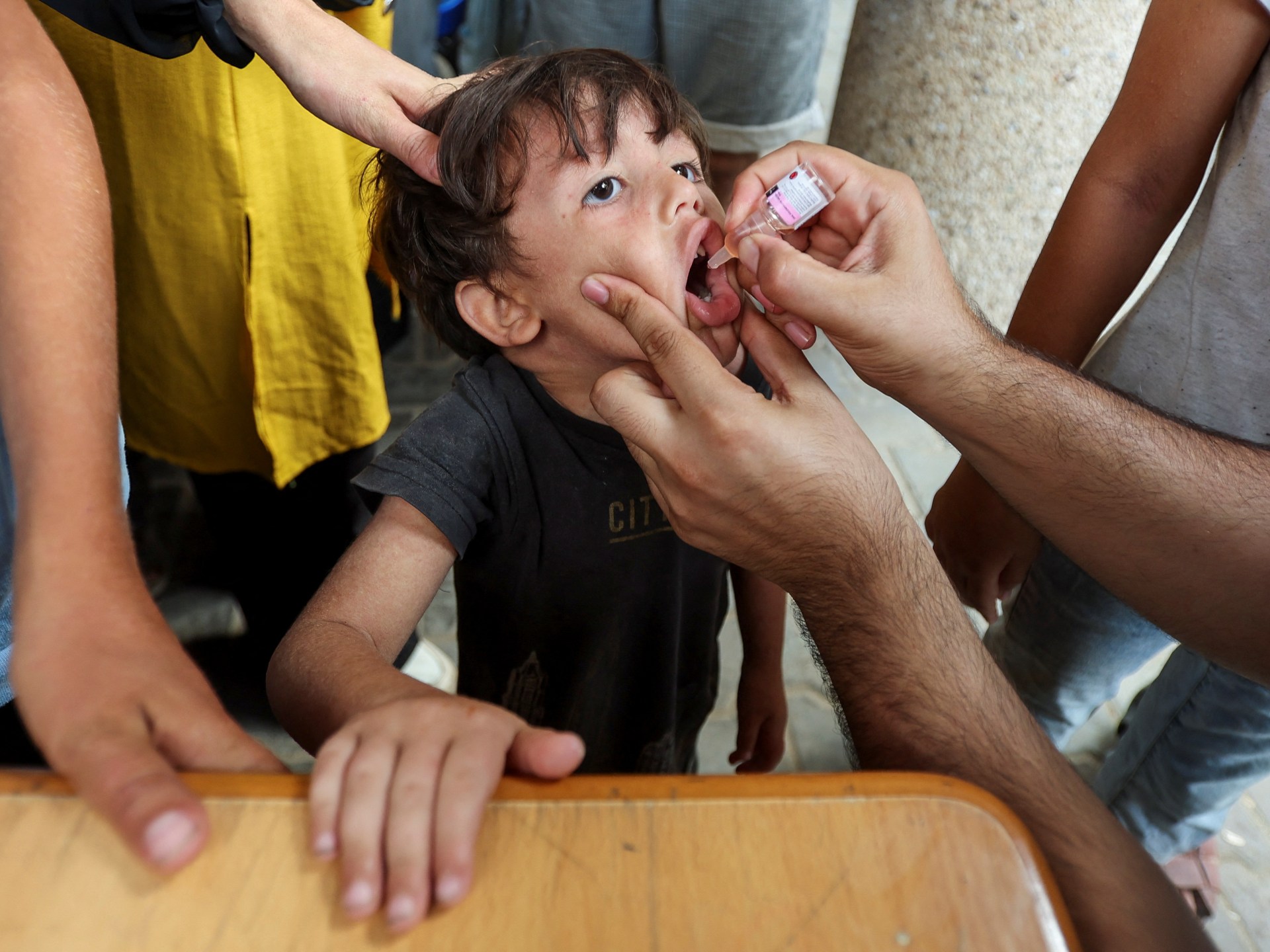 What to know about the polio vaccination campaign in Gaza | Israel-Palestine conflict News