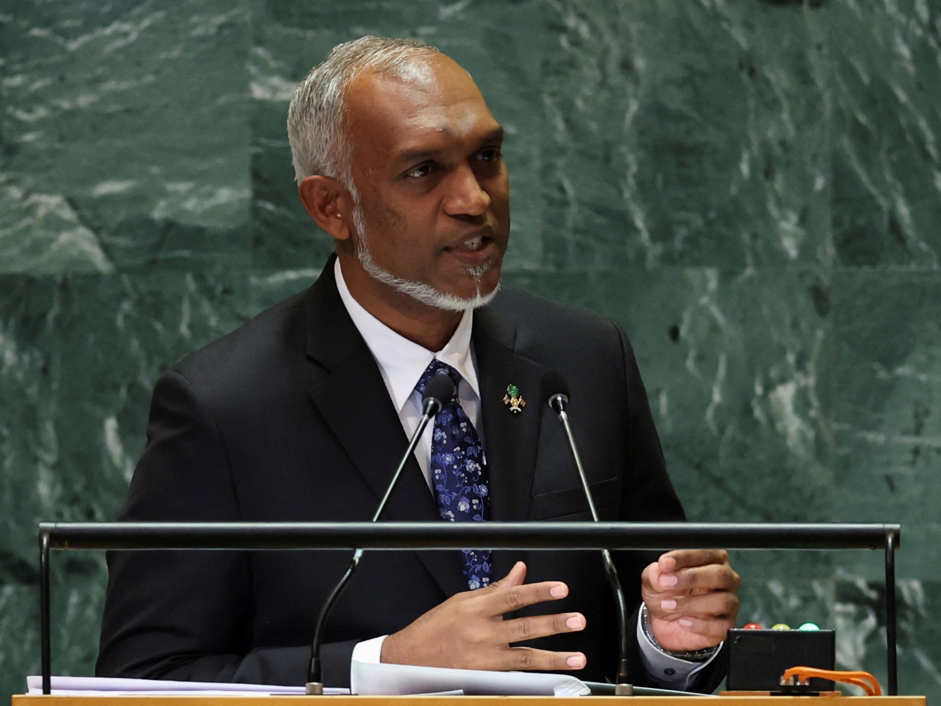 Maldives leader says Israel must be held to account for ‘genocide’ in Gaza | Israel-Palestine conflict News