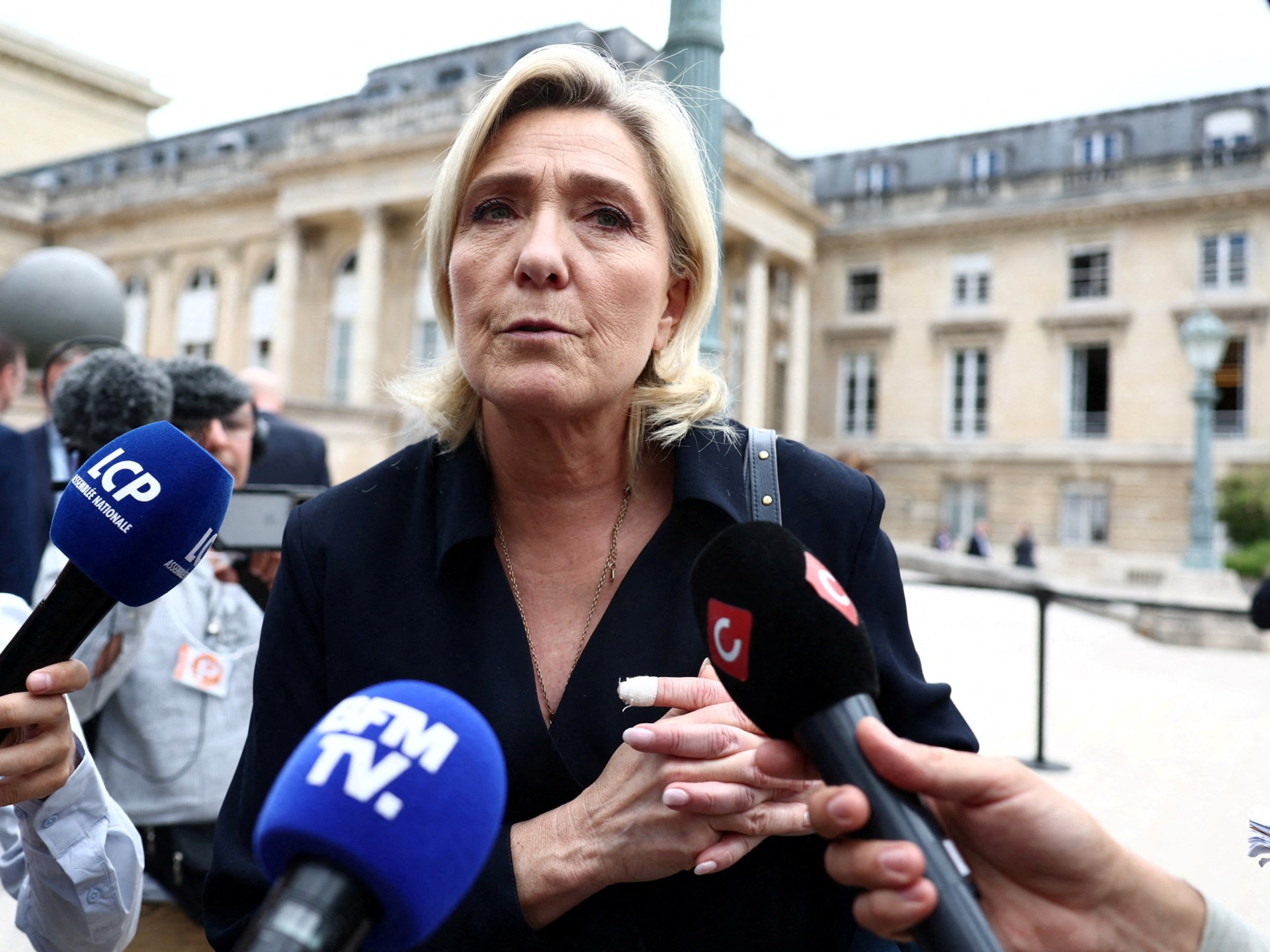 France’s Le Pen and far-right party on trial for alleged EU funds abuse | Courts News