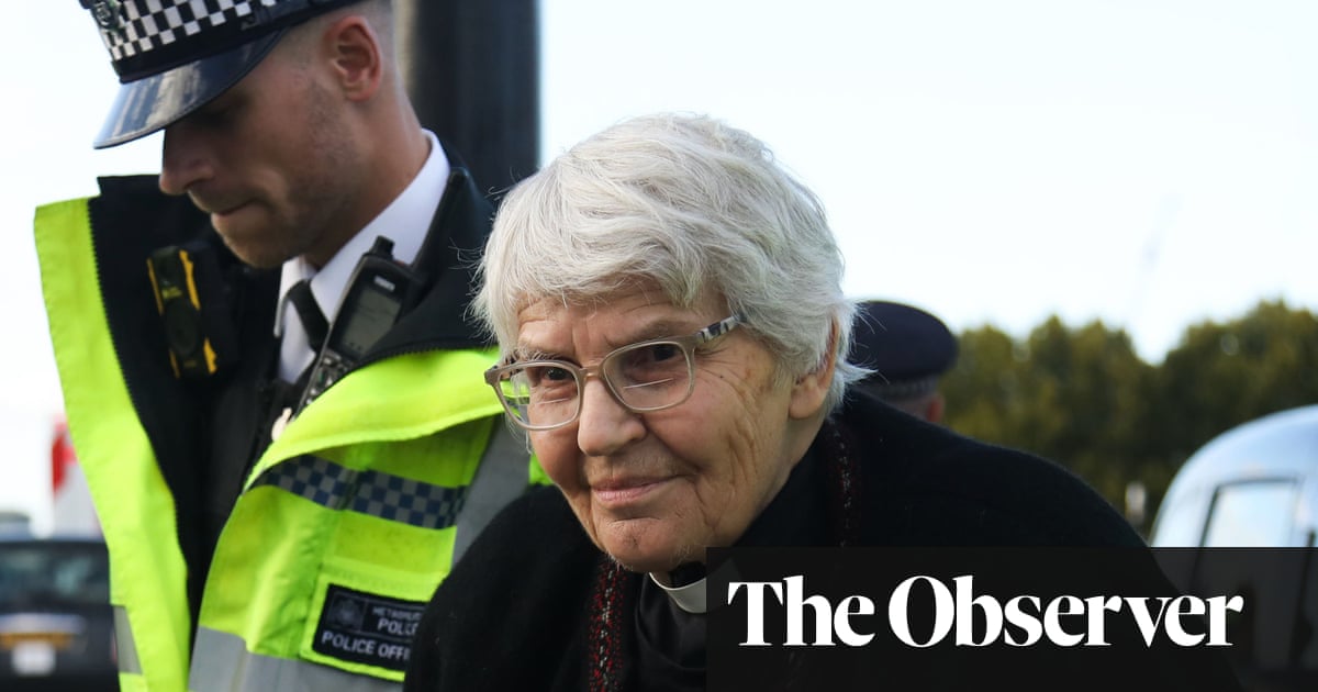 Retired priest speaks of ‘painful’ treatment by church over her climate protests | Just Stop Oil