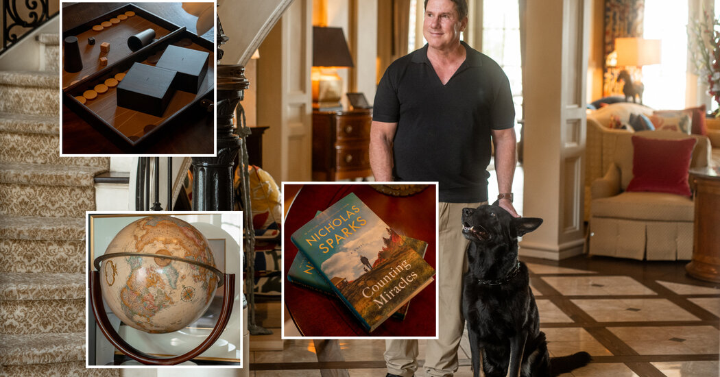 Nicholas Sparks Talks 'Counting Miracles' and More at His North Carolina Home