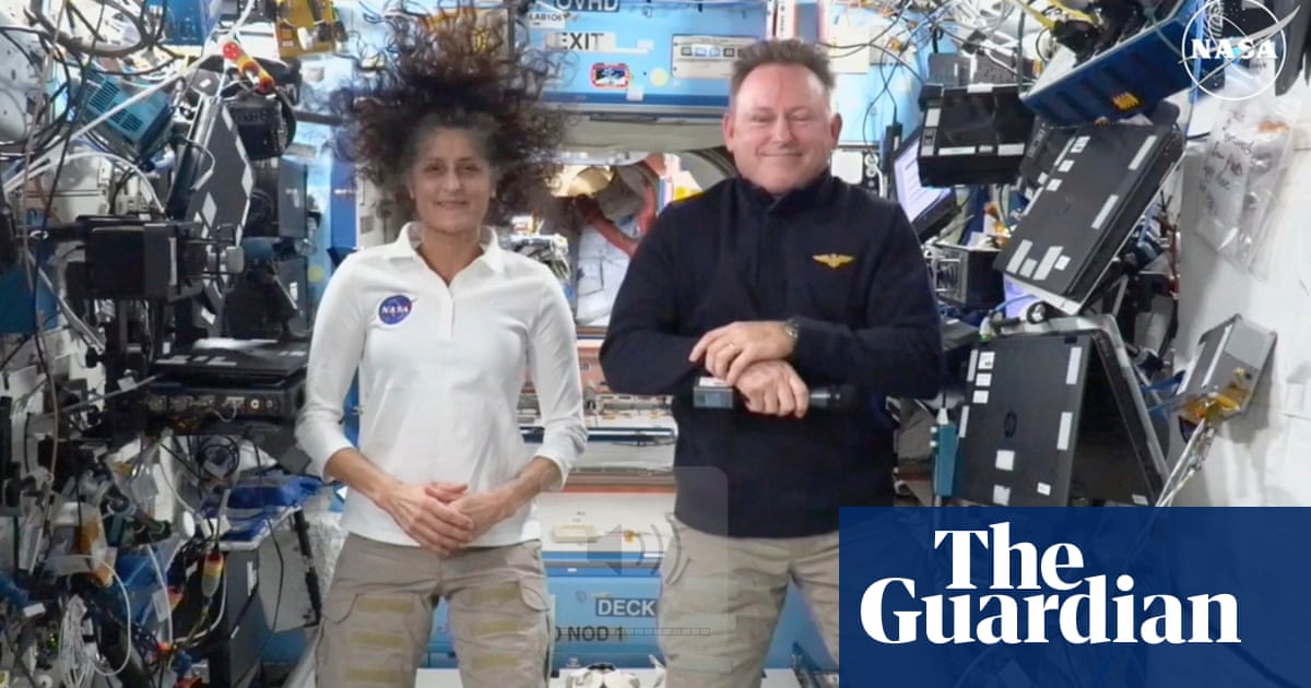 Hard to watch Boeing capsule leave space without us, Nasa astronauts say | US news