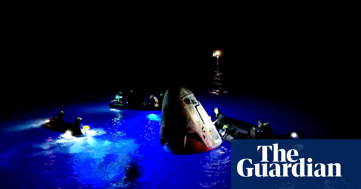 ‘Mission complete’: billionaire returns to Earth after spacewalk | Space