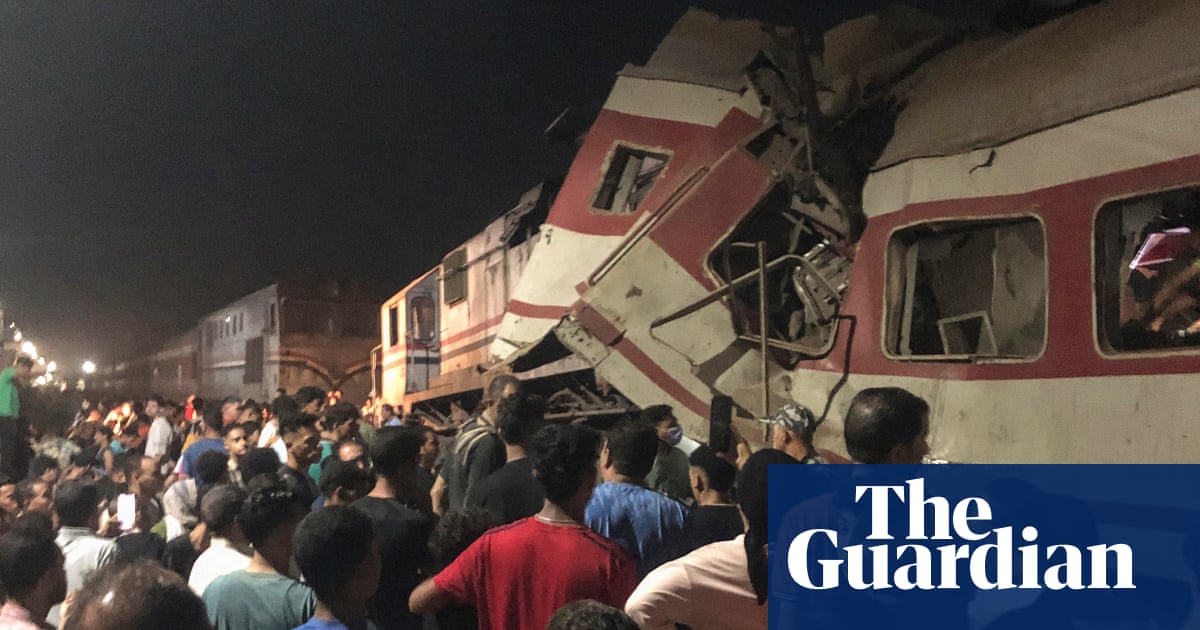 At least three dead as two passenger trains collide in Egypt’s Nile delta | Egypt