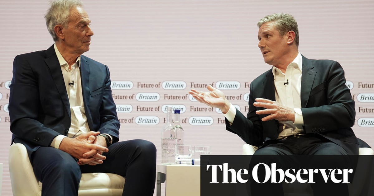 Ignore ‘vicious’ social media criticism, Blair tells Starmer | Tony Blair