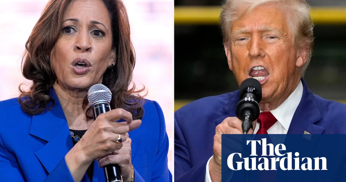 Harris and Trump tied in latest US election polls, as Tuesday’s debate nears | US elections 2024