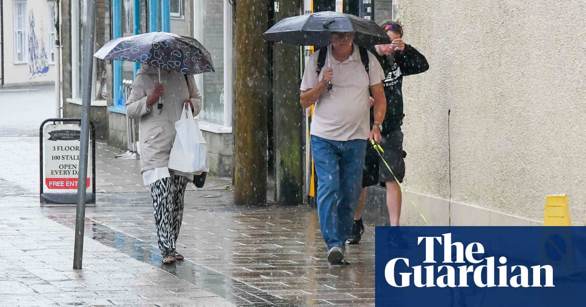 Met Office issues more yellow thunderstorm warnings for parts of UK | UK weather