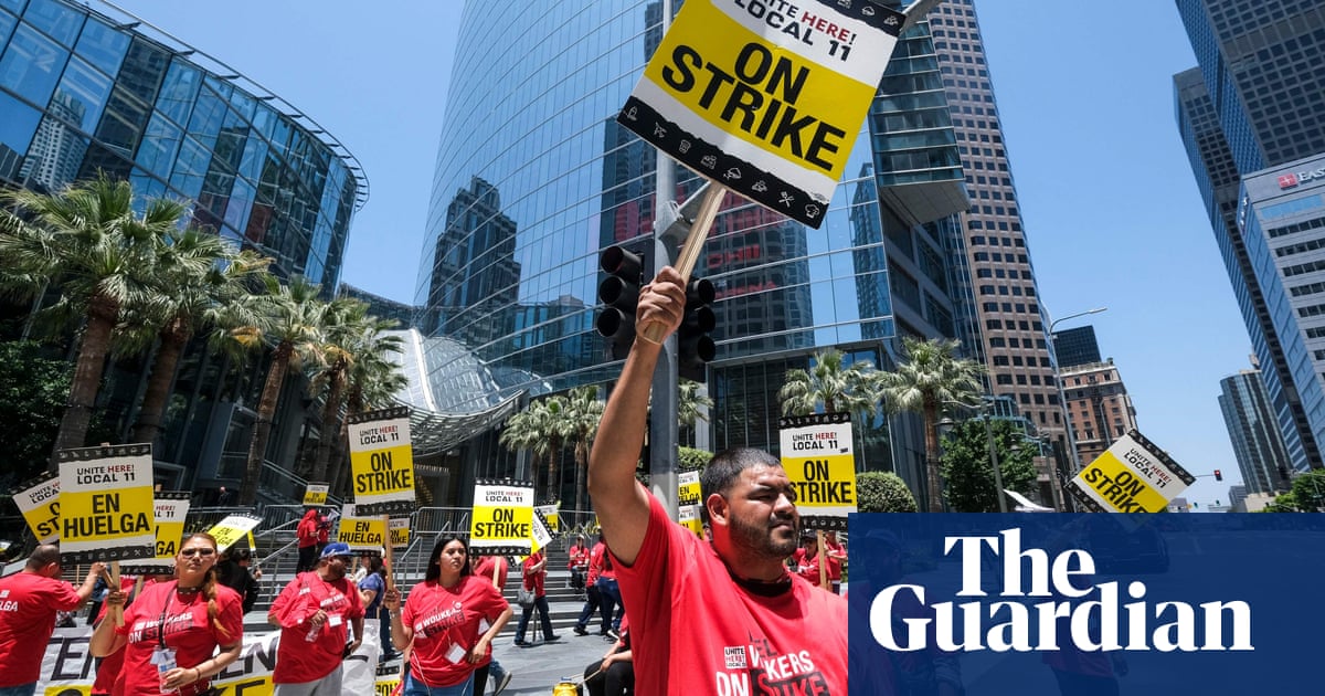 More than 10,000 US hotel workers strike on Labor Day weekend | US unions