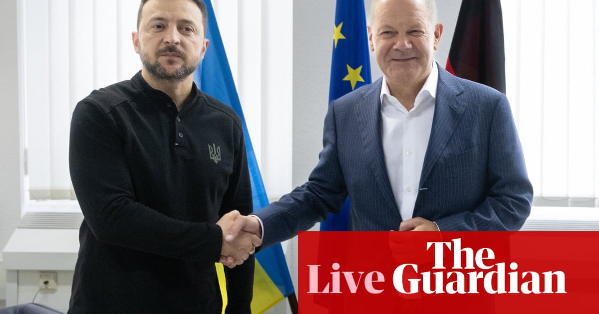 Scholz pledges continued backing and says Germany ‘strongest supporter of Ukraine in Europe’ – Europe live | Volodymyr Zelenskiy