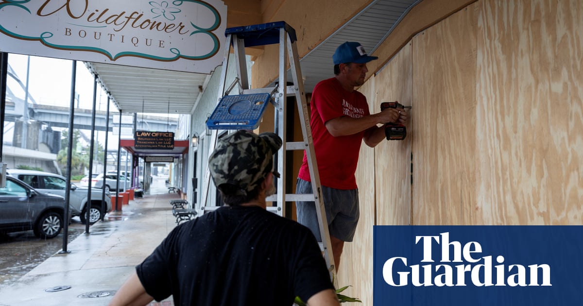 Francine intensifies into hurricane as Louisiana residents brace for landfall | US weather