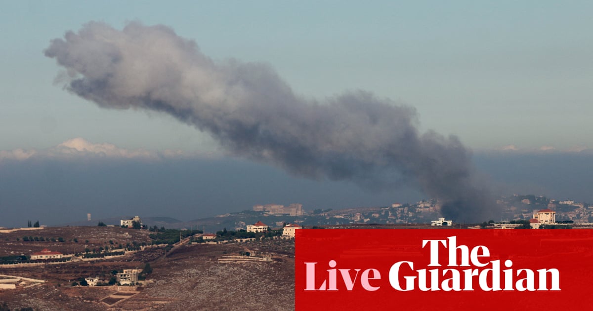 Middle East crisis live: Israel and Hezbollah expected to respond to ceasefire proposal in ‘coming hours’, says US | Middle East and north Africa