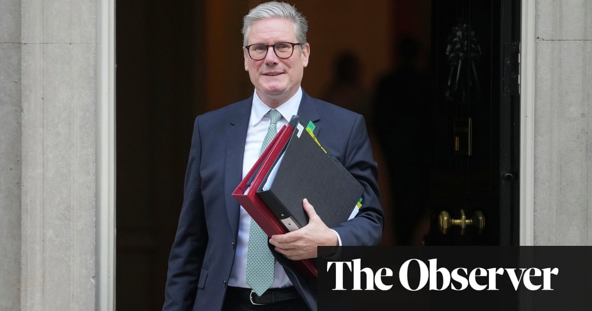 Financial leaders and party insiders warn Starmer: we need less gloom, more optimism | Keir Starmer