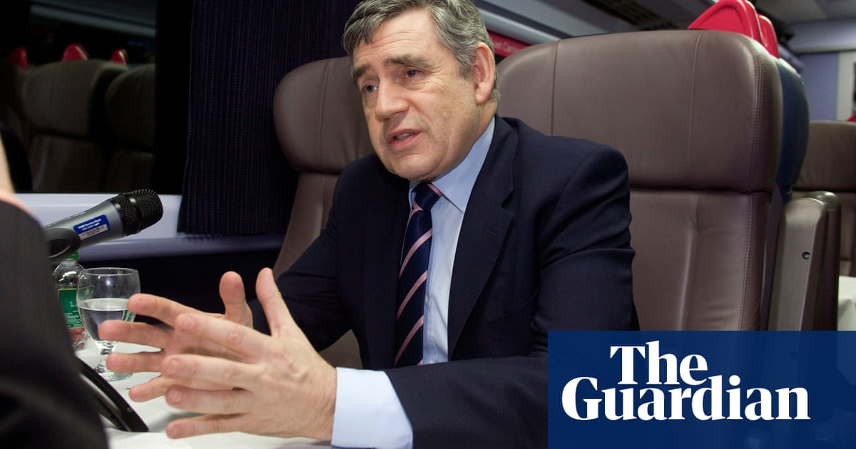 Gordon Brown era offers hope that Labour can get train times back on track | Rail transport