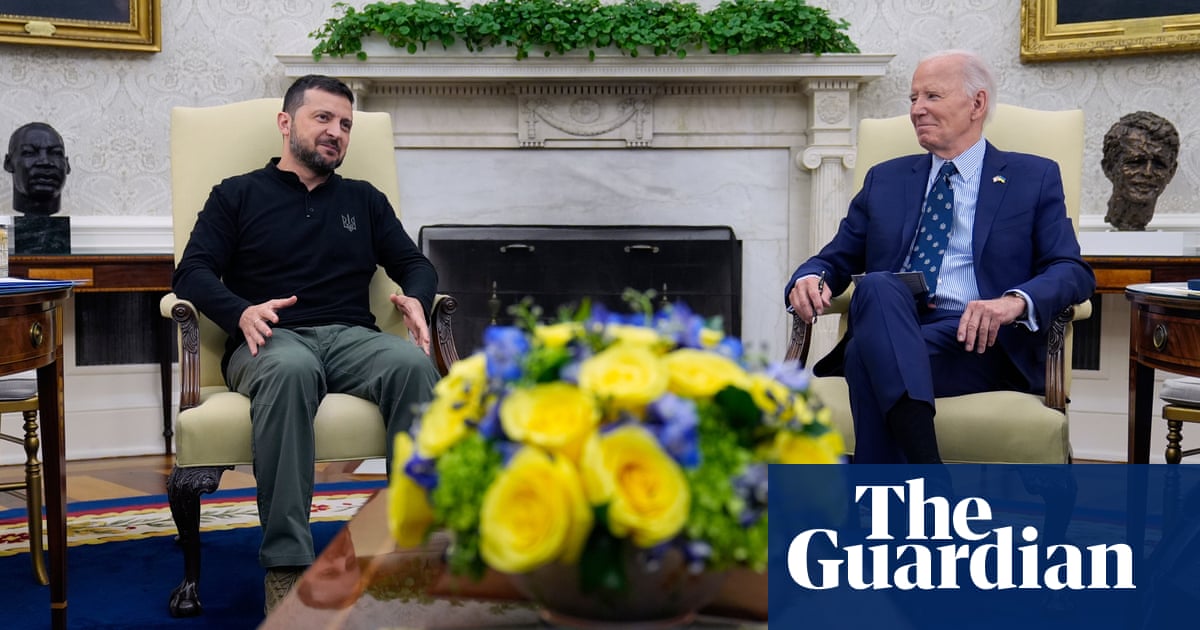 Zelenskyy meets Biden to pitch ‘victory plan’ to end war with Russia | Volodymyr Zelenskyy