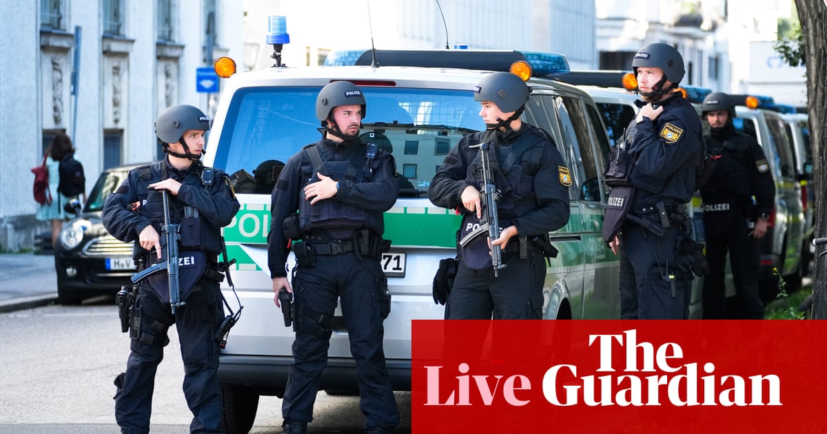 Munich police shoot ‘suspicious person’ amid large operation near Nazi documentation centre – Europe live | Germany