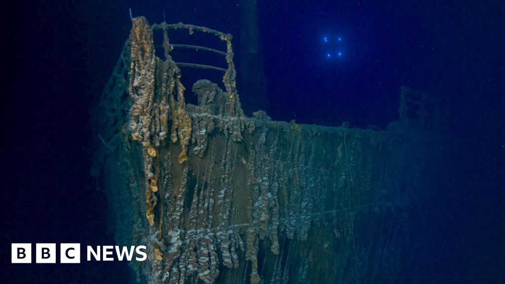 Striking images reveal depths of ship's slow decay