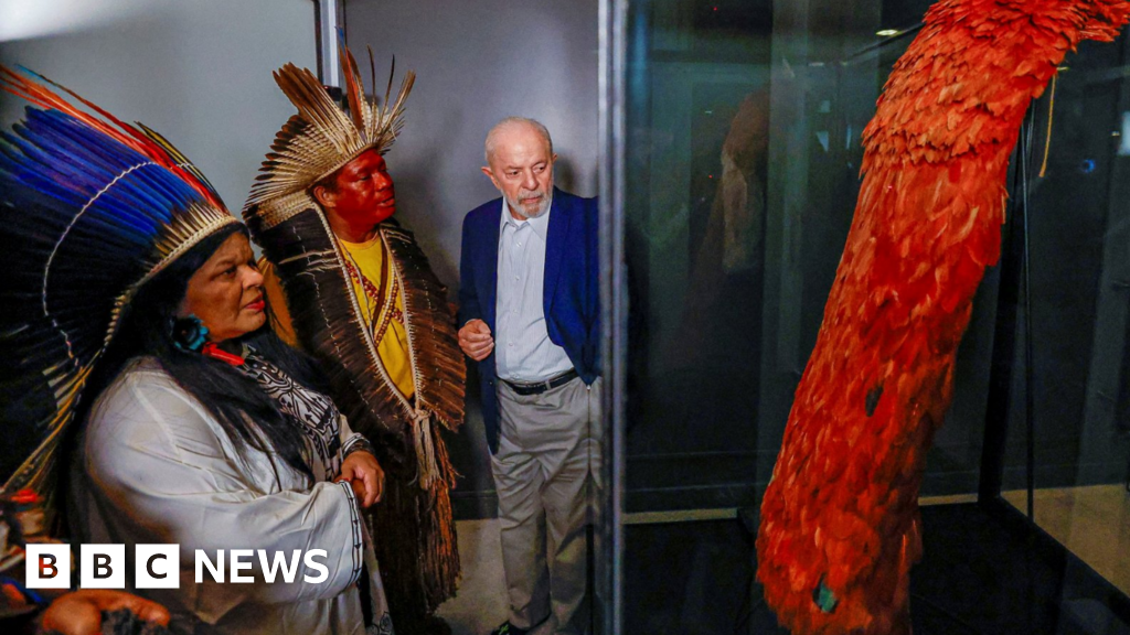 Denmark museum returns iconic indigenous cloak to Brazil