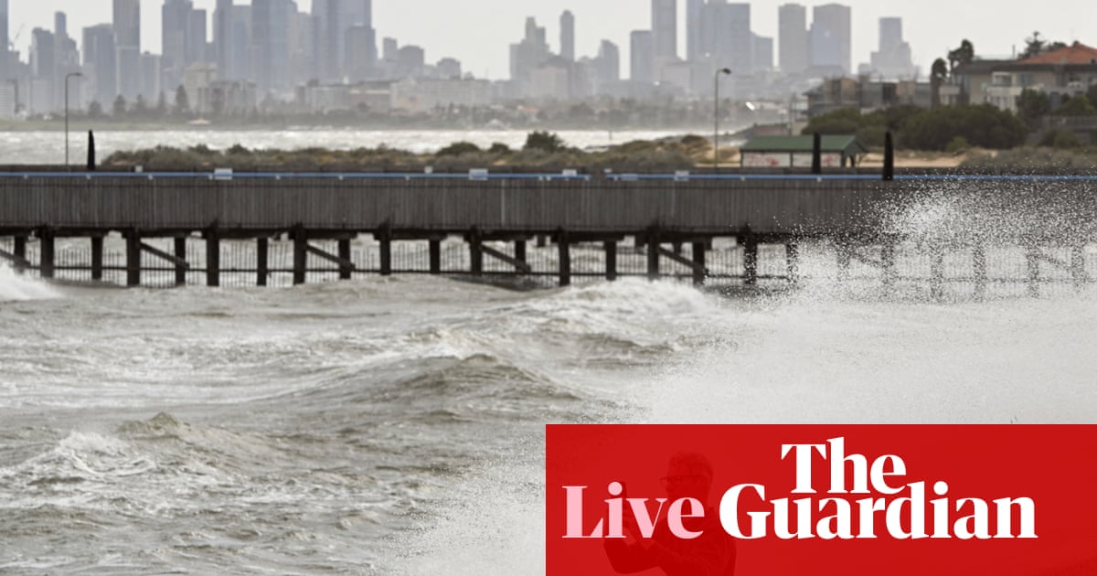 Australia news live: cleanup begins after wild weather; Liverpool council faces suspension threat | Australia news