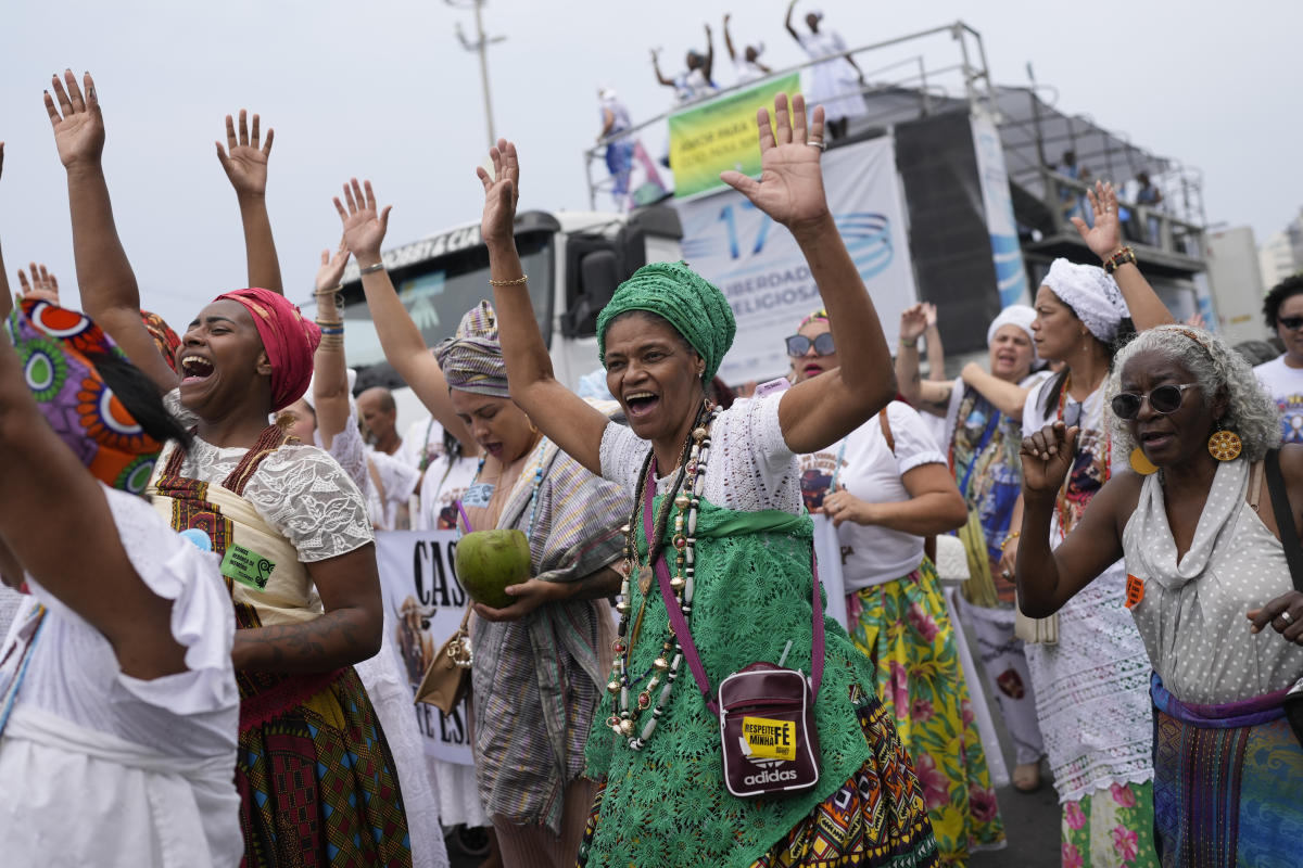 Hundreds march in Brazil to support religious freedom as cases of intolerance rise