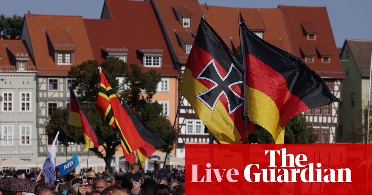 German elections live: Far right leads in Thuringia exit poll, centre-right ahead in Saxony | Germany