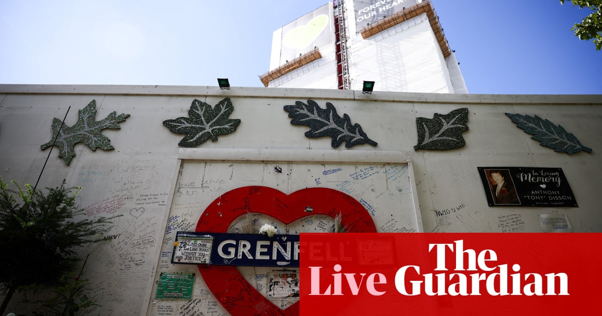 Grenfell Tower inquiry report published seven years after tragedy – live | Grenfell Tower inquiry