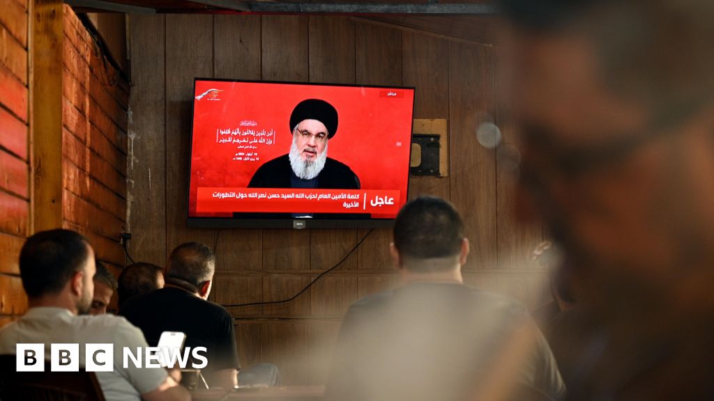 Hezbollah chief says Israel crossed 'all red lines' with attacks