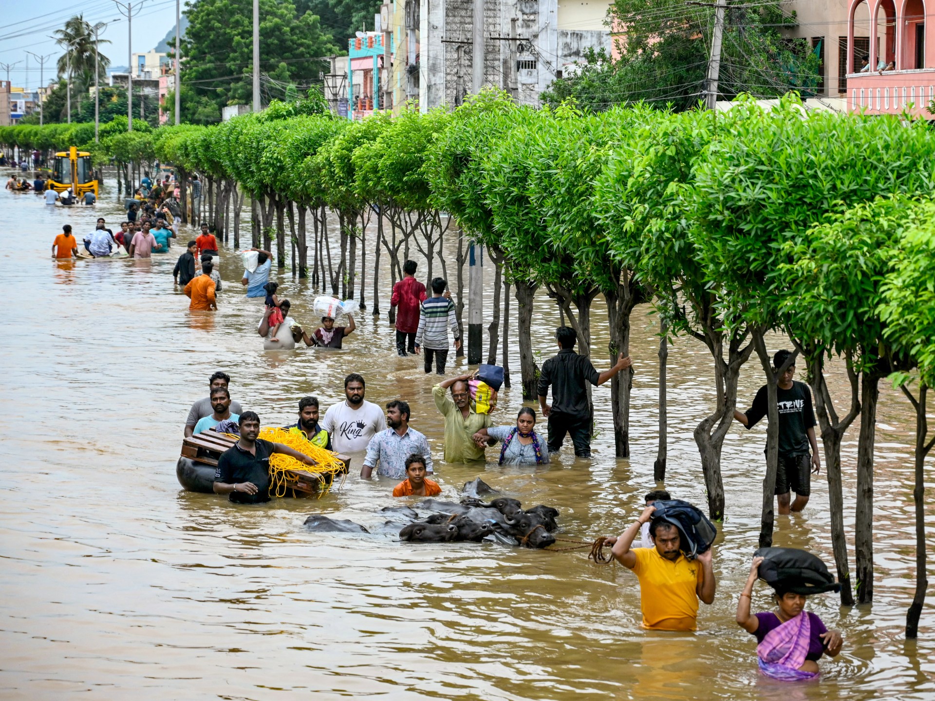 Monsoon floods kill dozens in India, thousands in relief camps | Floods News